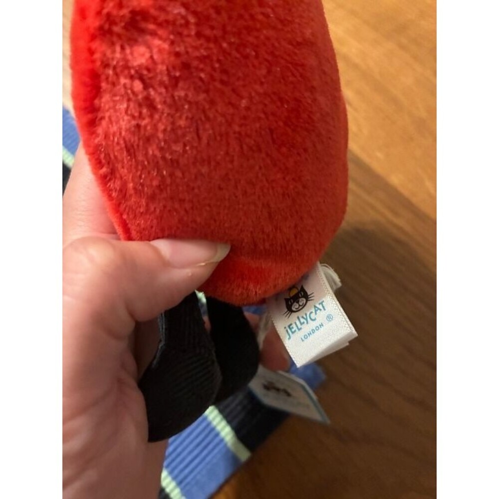 Jellycat - Amuseable Red Heart NWT Retired - Picture 2 of 3